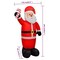 Edge Collections - Christmas Inflatable Santa Claus with LEDs - 1 Unit
